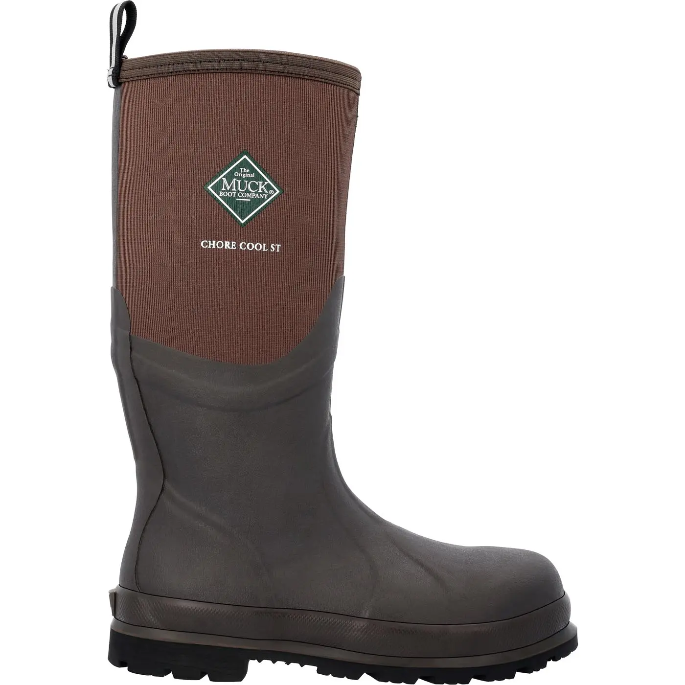 Chore Cool Men's Steel Toe Tall Boot The Vibram® Traction Lug outsole delivers