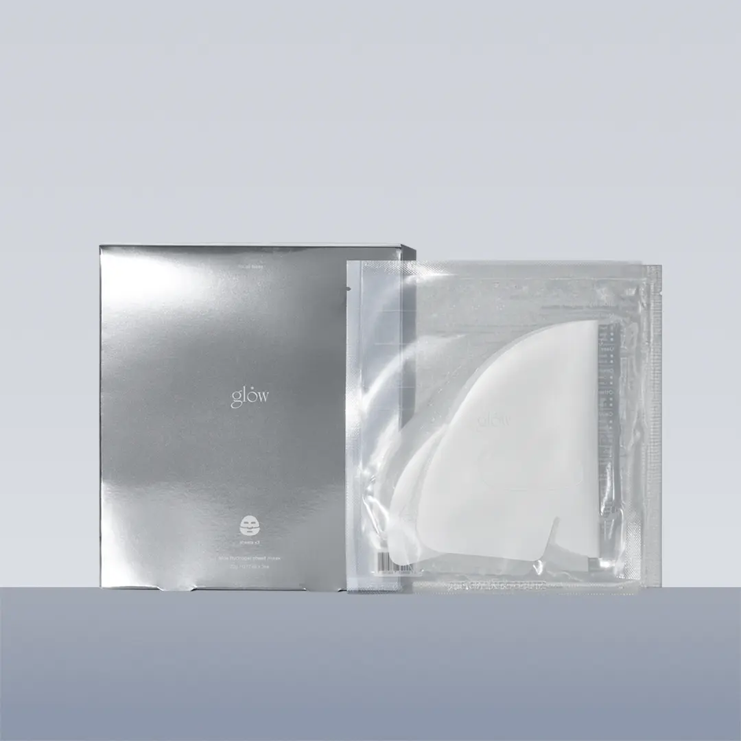 [glow] aloe hydrogel sheet mask