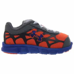 Under Armour Mens Spine Vice Lace Up Running Sneakers Shoes - Orange