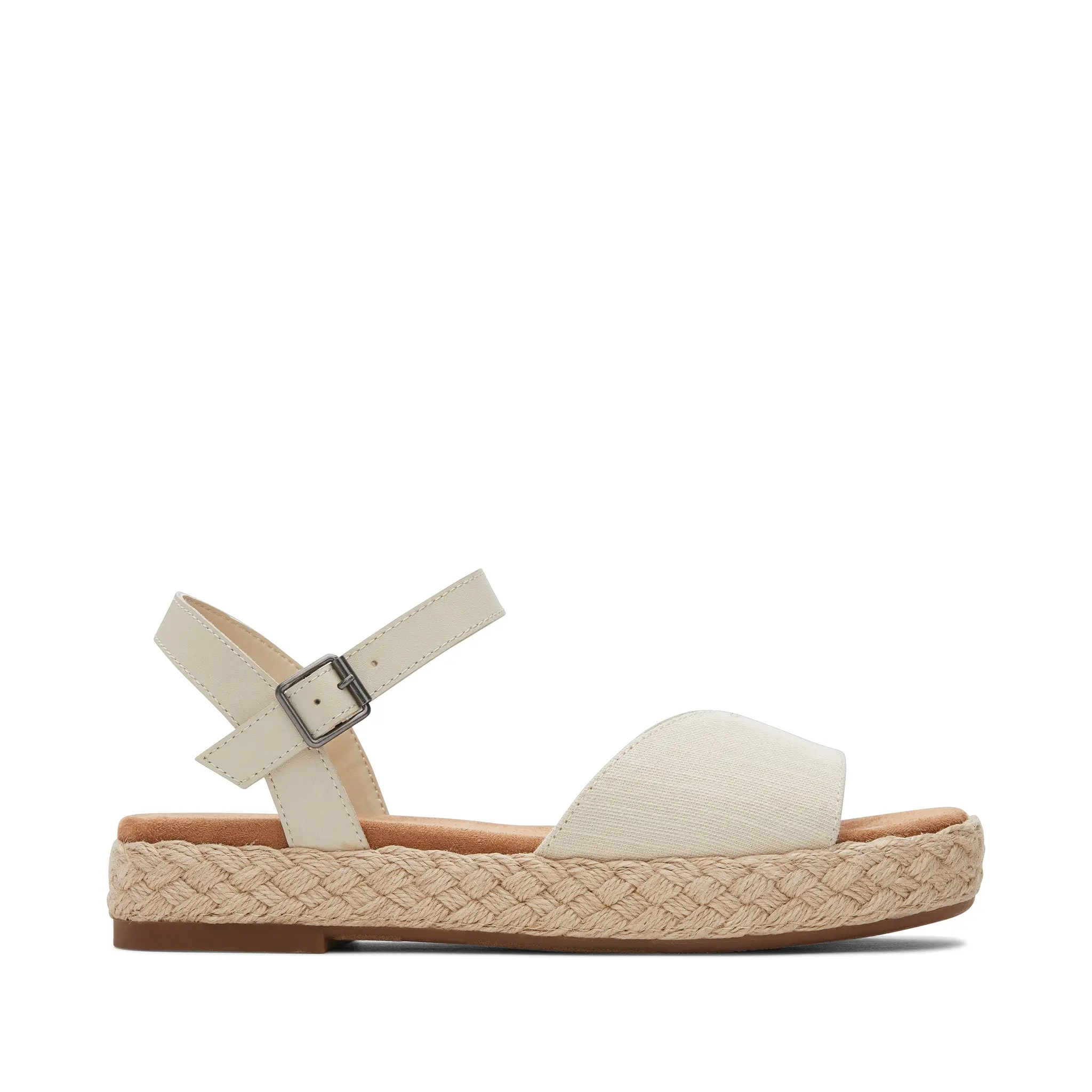Abby Natural Flatform Espadrille Sandal Abby Natural Flatform Espadrille Sandal