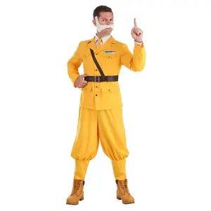 Men's Colonel Mustard Clue Costume