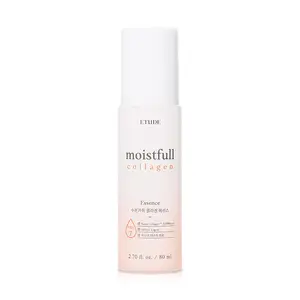 ETUDE Moistfull Collagen Essence Serum 2.7 fl oz Hydrating Moisturizer for Sensitive Skin with Super Collagen Water Korean Skincare