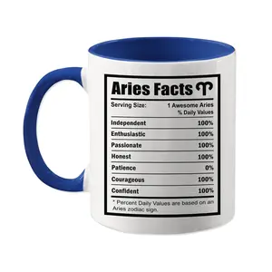 Aries Mug, Aries Coffee Cup, Funny Aries Gift, Zodiac Present for Aries Sign, Horoscope Mug, Astrology Mug, Aries Birthday Gift, Aries Stuff, 11oz cup
