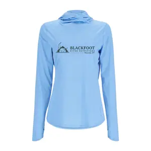 BRO Logo Simms W's Solarflex Hoody- SALE