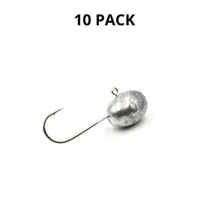 Micro Jig Heads #4 – 10 Pack (Gamakatsu Hook)