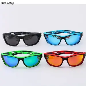 4-Pack Unisex Special-Shaped Polarized Sports Sunglasses, Vintage Outdoor Protective Eyewear, Multi-use Sun Glasses for Cycling, Climbing, Skiing, Fishing and Driving