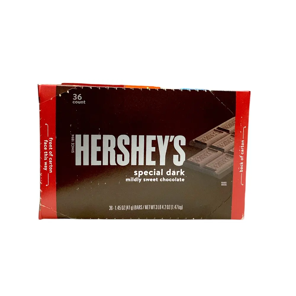 Hershey's Special Dark 36 Bars Net Weight 3LB Hershey's Special Dark 36 Bars Net Weight 3LB