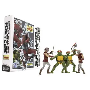 BST AXN Best Action Figures - TMNT - Mirage Comics - 5" Classic Comic 4-Pack #01 Exclusive - The Loyal Subjects