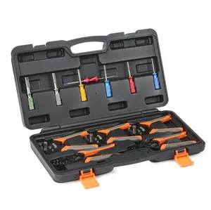 iCrimp Deutsch Connector Crimper Tool Set for Deutsch DT Connectors, Solid & Stamped Contacts, Delphi Weather Pack Connectors