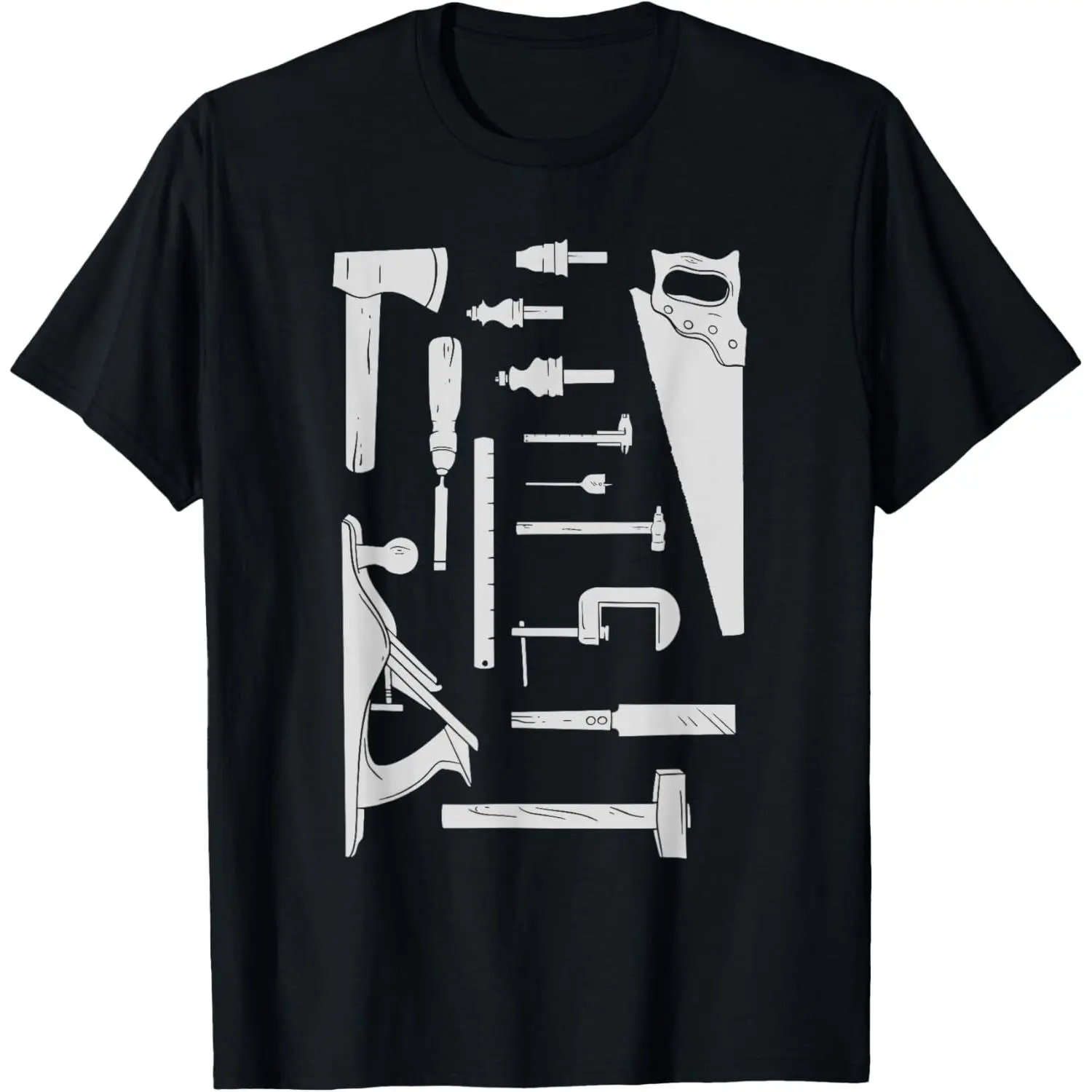 Woodworking Carpenter Woodworker Woodwork Carpentry Crafts T-Shirt,Made in USA