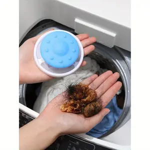 1/3 Washing Machine Hair Catcher, Floating Hair Filter, Washing Machine Hose Hair Collector, Anti-Tangle Hair Remover, Hair Filter Cleaning Mesh Bag, Pet Hair Remover, Back-to-School Season, Halloween, Christmas, Gift Ideas