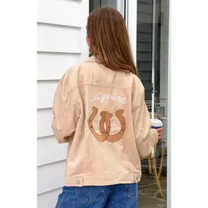 Hugo Cream Cord Western Jacket