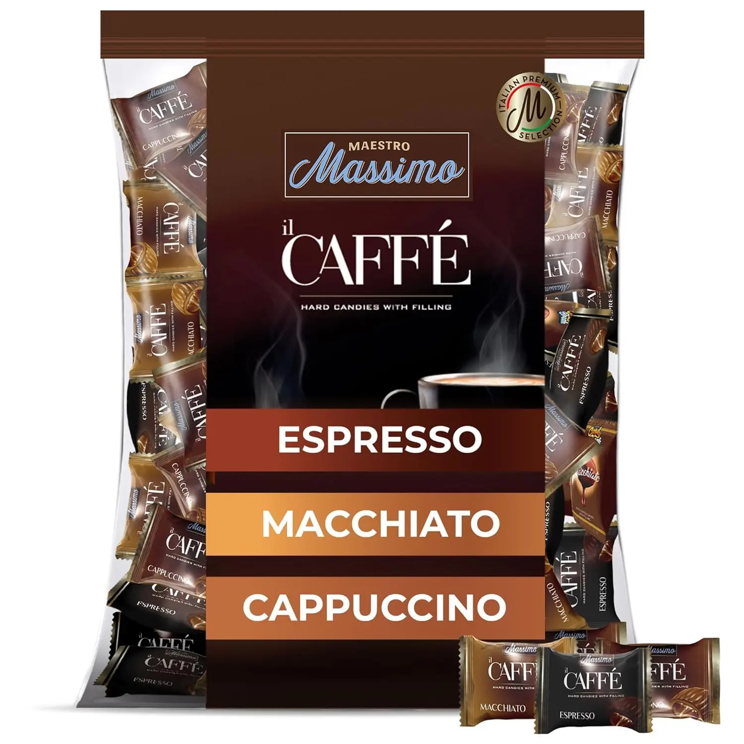 Coffee Candy Assortment 2.2 lb – Macchiato • Espresso • Cappuccino Coffee Candy Assortment 2.2 lb – Macchiato • Espresso • Cappuccino