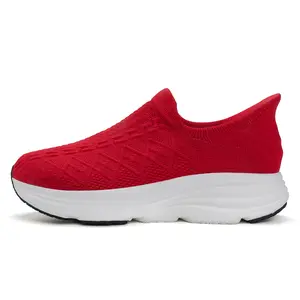 Breathable Slip-On Walking Shoes | Lightweight Mesh Sneakers for Men & Women, No-Tie, All-Day Comfort