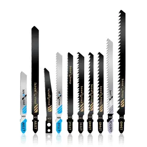 10Pcs Jig Saw Blades Cutting Tools T-Shank Jig Saw Blade Wood Metal Saw Blades Woodworking Tool Cutting Jig Saw Power Tools