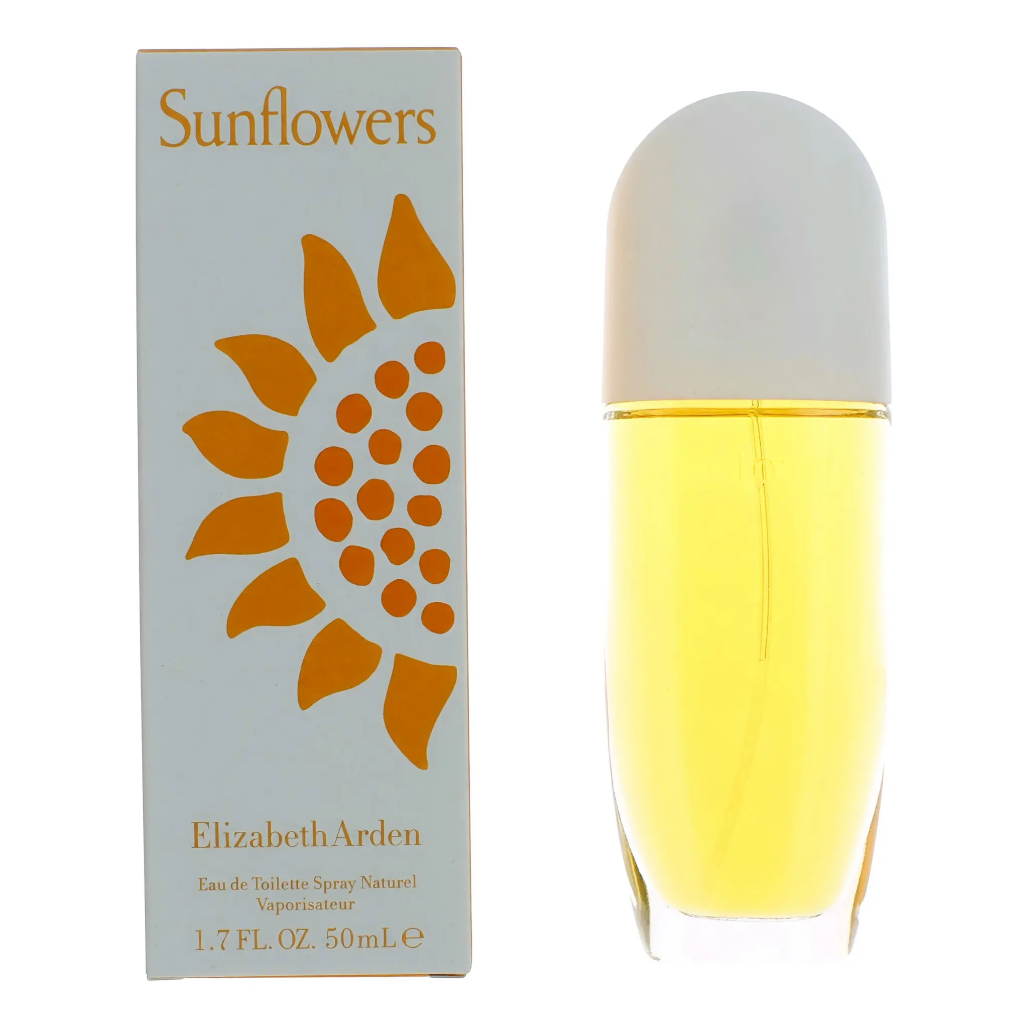 Sunflowers by Elizabeth Arden, 1.7 oz EDT Spray for Women, Spray Bottle, Signature Scent, Floral-Fruity