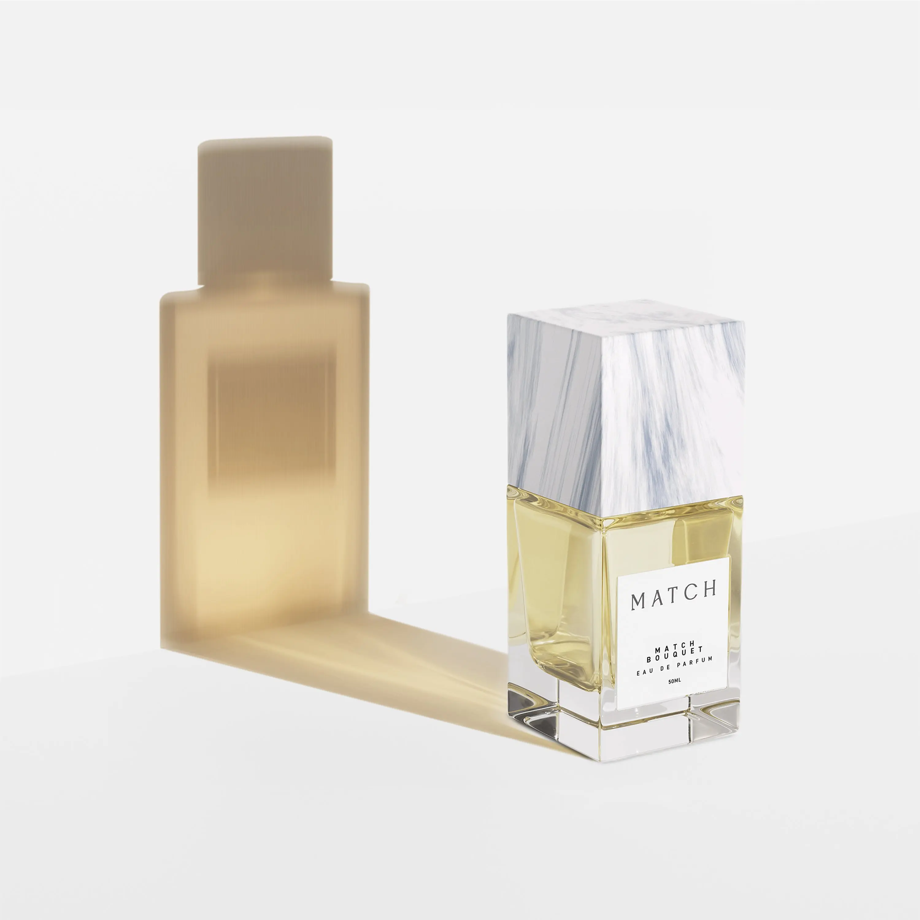 Match Bouquet Liquid Fragrance Bottle - Radiant Floral Core, Aromatic Woody, Fruity, and Wood Notes for Captivating Initial Impressions