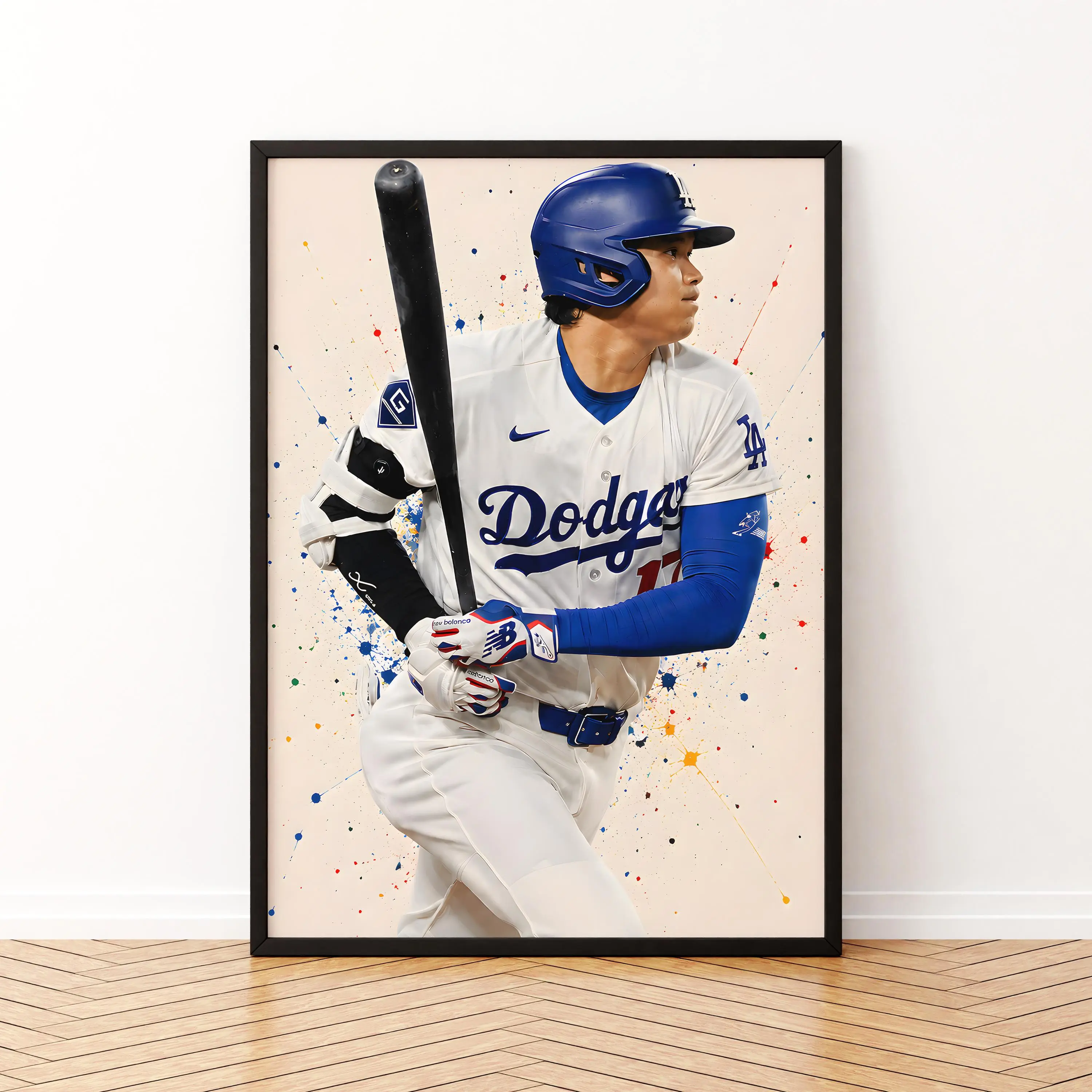 [ Sale Up To 30% ] [UNFRAMED] Shohei Ohtani Baseball Poster, Baseball Player Wall Art, Sports Room Decor, Game Room Wall Decor, Baseball Fan Gift