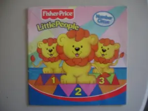 USED-Fisher Price Little People 8x8 Storybook - Number Circus (Fisher-Price Little People 8x8 Storybooks) (Paperback)