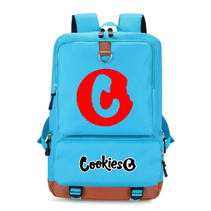 Travel Bags Hot Cookies Multifunctional Backpack Large Capacity Simple Stylish Daypack Waterproof Student School Bag for Everyday Use