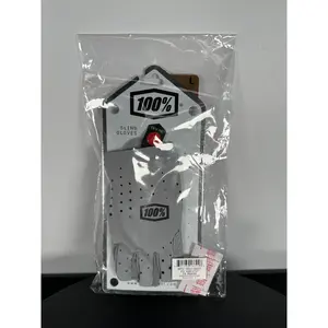 100% Sling Short Finger Gloves - Gray
