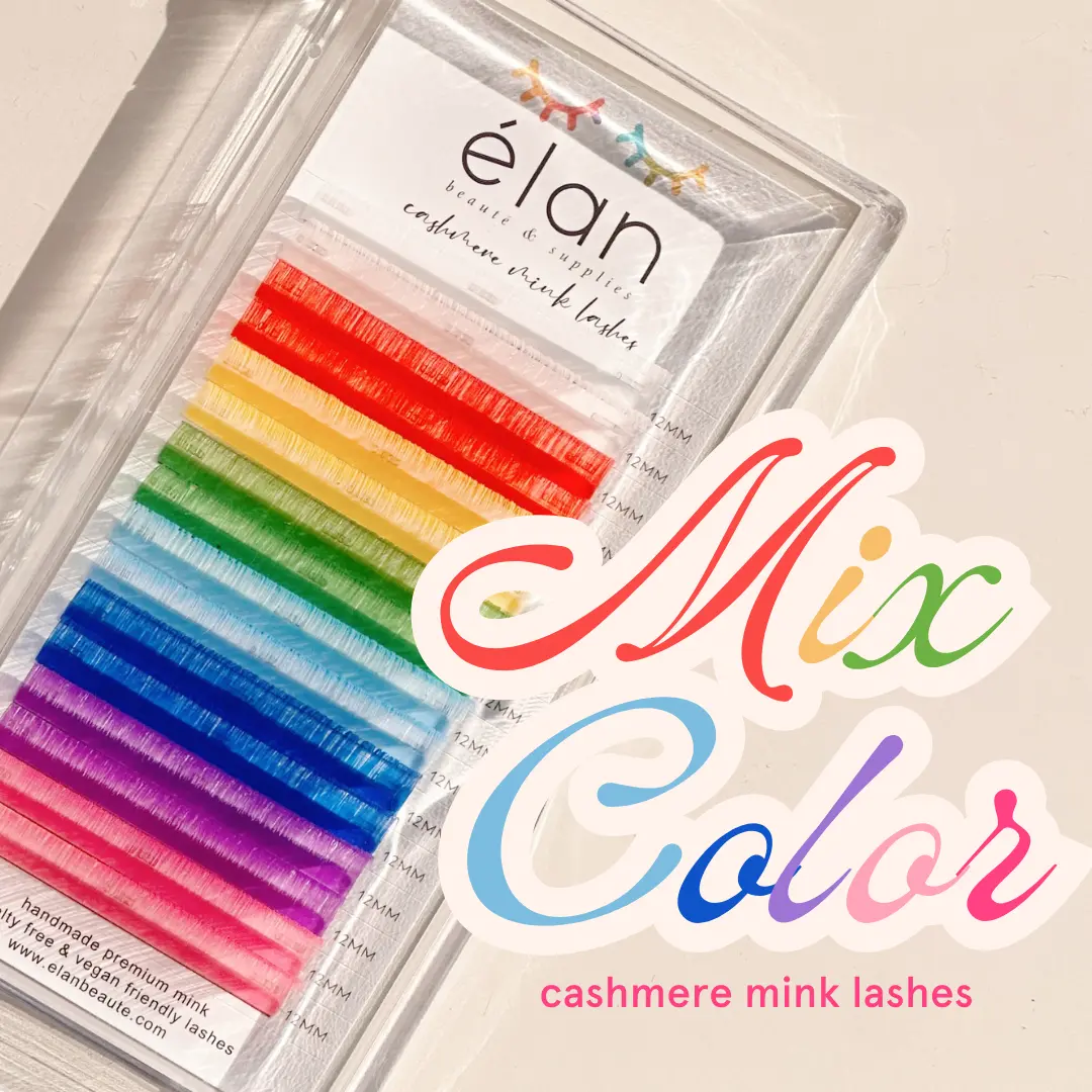 MIX COLORS cashmere mink lashes MIX COLORS cashmere mink lashes
