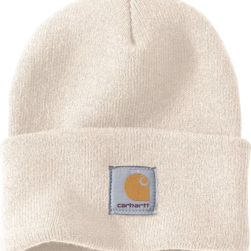 Carhartt Knit Cuffed Beanie - Winter White Carhartt Knit Cuffed Beanie - Winter White
