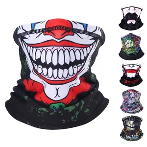 Halloween Themed Face Mask, Balaclava Face Mask, 1 Count Warmer Neck Gaiter Bandana for Cycling Motorcycle Hiking Skiing, Outdoor Sports Accessories for Men & Women, Face Cover