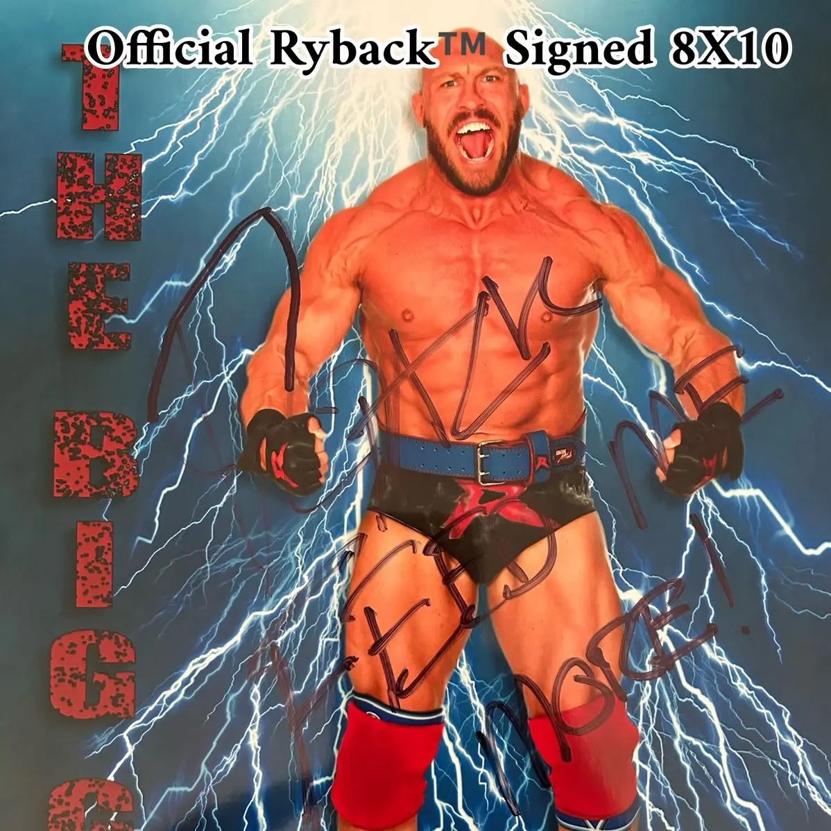 Official RYBACK Signed 8X10 Photo