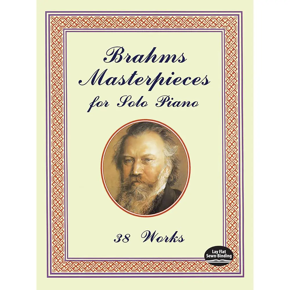 USED Book - Brahms Masterpieces for Solo Piano: 38 Works by Brahms, Johannes (Paperback) - english