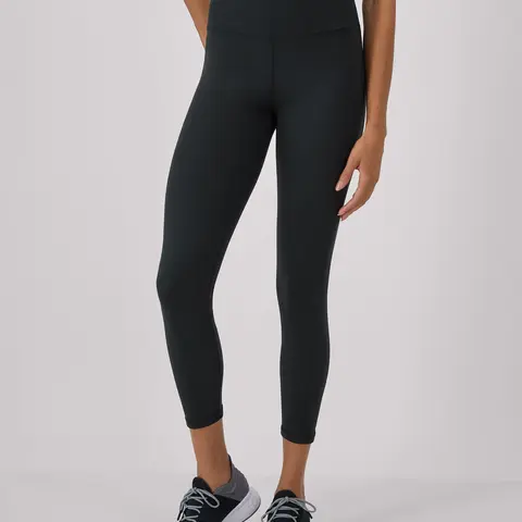 Hanes Moves Women's 7/8 Leggings With Internal Pocket 25 Inseam Pants Only Intimates Comfortable Fit Soft Stretch Fabric Breathable Sp127