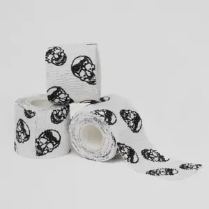 Premium Gymreapers Skull Tape - White, Protects Fingers and Hands from Injuries, Durable Grip Tape for Weight Lifting, Rock Climbing, WODs, or Gymnastics