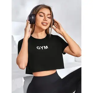 Best Women's Printed Crop Tops for Gym and Workout Routines