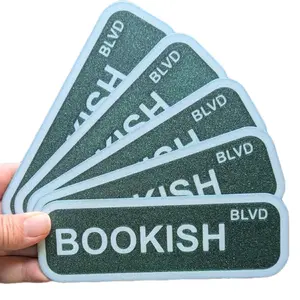 Bookish 3D Printed Bookmarks - Bookish Street Sign Style
