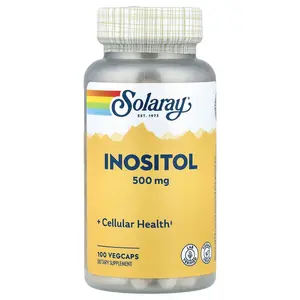 Solaray Inostitol, 500 mg, 100 VegCaps