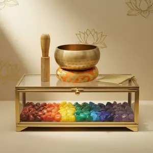 Copper Singing Bowl - Meditation Sound Healing with Striker & Cushion