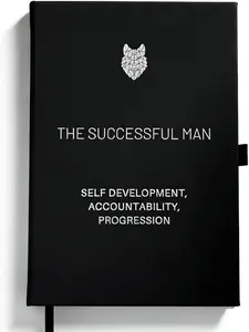 Elite Men’s 2026 Lifestyle Planner, Daily Schedule & Goal Tracking Journal, Motivational Workbook for Discipline, Productivity and Career Success notebook study supplies