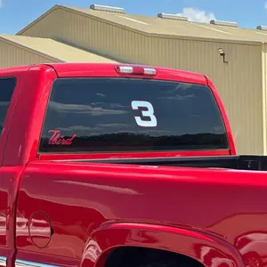 Number 3 Decal for Trucks Or Cars Racing 3 Decal