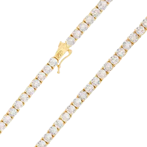 3mm Tennis Necklace