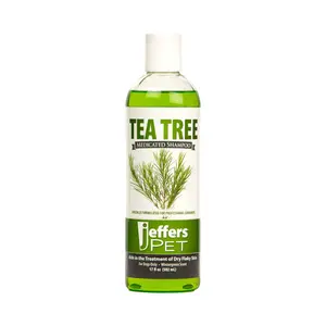 Jeffers Pet Tea Tree (Melaleuca) Medicated Dog Shampoo for Dry Skin