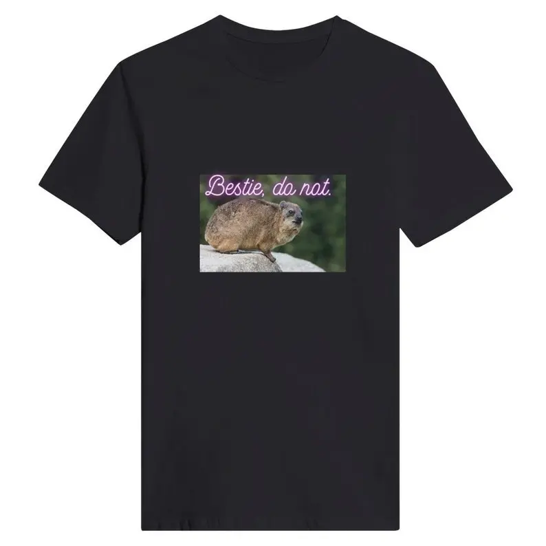 Hyrax T-shirt,Funny Meme T-Shirt, Weird Shirts, Trendy Funny Shirts