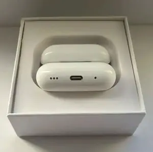 For Original AirPods Pro2 Charging Case iOS/Android Bluetooth 5.3 Compatible with Ear Headphones Docking Station Digital Signal Antenna Aux Cable Wireless Earbuds