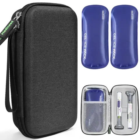 Custom-Fit Travel Case for 2 Zepbound Pen, TSA Approved