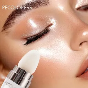 1pc Waterproof Highlighter Powder Stick, Highlighters Makeup, aterproof Pearlescent Glitter Bronzer & Illuminator, Perfect for Stage Parties, Bridal Makeup, And Lasting Radiance