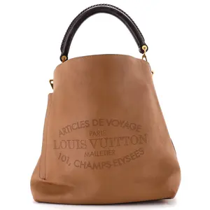 Pre-owned Louis Vuitton Leather Shoulder Bags Voyage Bagatelle Hobo by Rebag