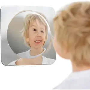 Special Supplies Sensory Bubble Wall Mirror - Interactive Acrylic Mirrors for Wall Decoration and Sensory Toys for Kids Classroom or Home -Sensory Room Decor -Visual, Tactile Stimulation (1 Pk)