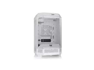 Thermaltake Tower 300 Snow Micro-ATX Case; 2x140mm CT Fan Included; Support Up to 420mm Radiator; Horizontal display capable with optional Chassis Stand Kit/Optional LCD Kit; CA-1Y4-00S6WN-00