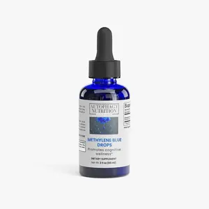 Autophagy Nutrition Methylene Blue Drops 60 ml - 10 mg per Serving for Cognitive Wellness & Cellular Energy Support - USA Made - Healthcare, Vitamin