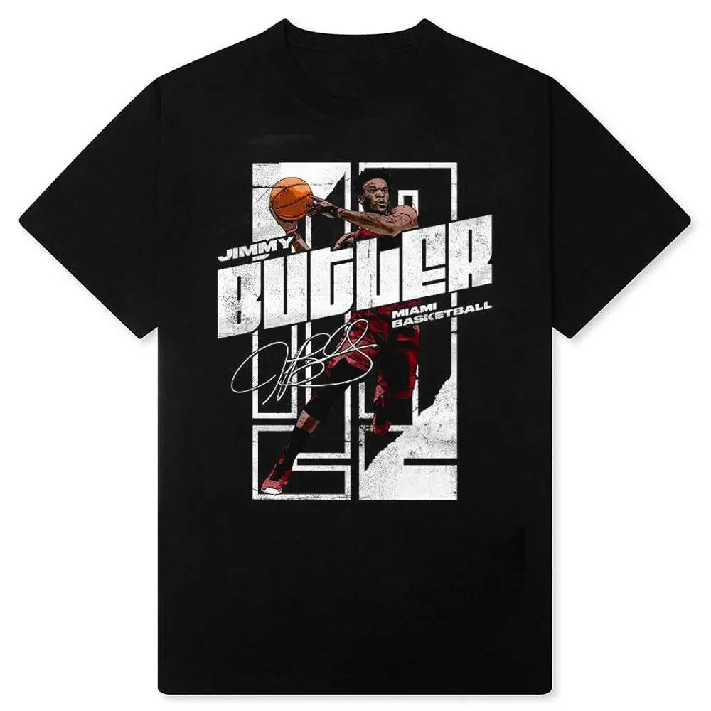 Jimmy Butler Graphic T-Shirt Heavyweight Vintage Bootleg Basketball Tee