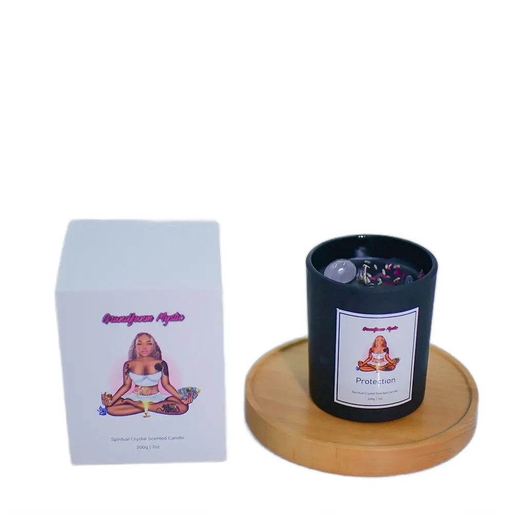 Protection black candle  spiritual candles 36 Hours